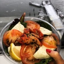 Gluten-free lobster salad from Red Hook Lobster Pound